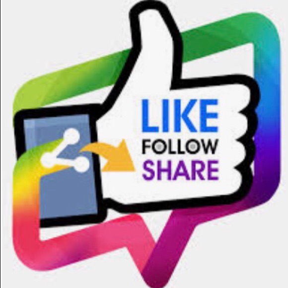 Like Follow & Share